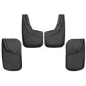 Husky Liners 11-16 Ford F-250 Super Duty/F-350 Super Duty Front and Rear Mud Guards - Black