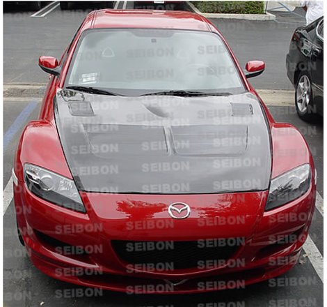 Seibon 04-08 Mazda RX8 TSII Carbon Fiber Hood