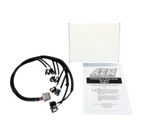 AEM Infinity Core Accessory Wiring Harness Ford Injector Adapter EV6
