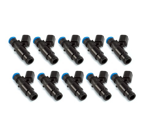 Injector Dynamics ID1050X Injectors 14mm (Black) Bottom Adaptors (Set of 10)