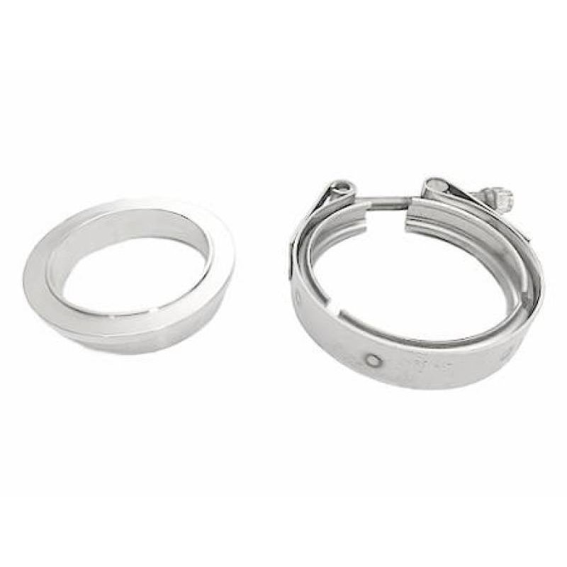 ATP Stainless Manifold Flange and Clamp set (For Garrett Undivided V-band Entry Housing)