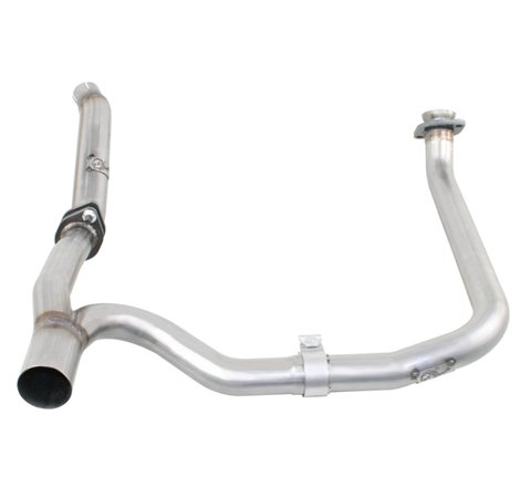 aFe Twisted Steel Delete Down-Pipe and Y-Pipe 2 to 2-1/2in Alum Steel Exhaust 12-16 Jeep Wrangler