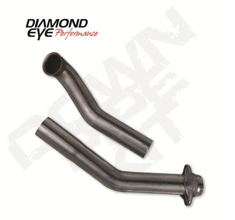 Diamond Eye DWNP 4in TB SGL/DUAL W PYRO PLUG AL 7 3L F250/F350 ROLLOVER 99-03 CORS SS 160002