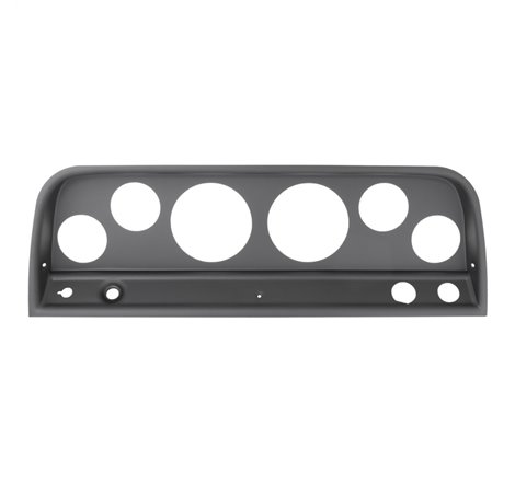 Autometer 64-66 Chevrolet Truck Direct Fit (2 3-3/8in. & 4 2-1/16in.) Gauge Mount - Black Finish