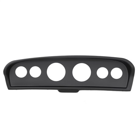 Autometer 61-66 Ford F100 Direct Fit (2 3-3/8in. & 4 2-1/16in.) Gauge Pod - Black Finish