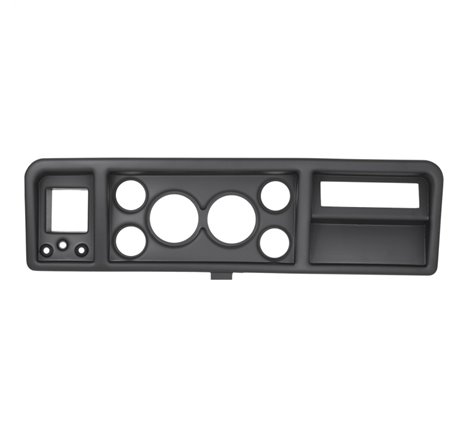 Autometer 73-79 Ford F100 Direct Fit (2 3-3/8in. & 4 2-1/16in.) Gauge Pod - Black Finish