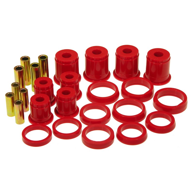Prothane 84-99 Jeep Cherokee/Commander Front Control Arm Bushings - Red