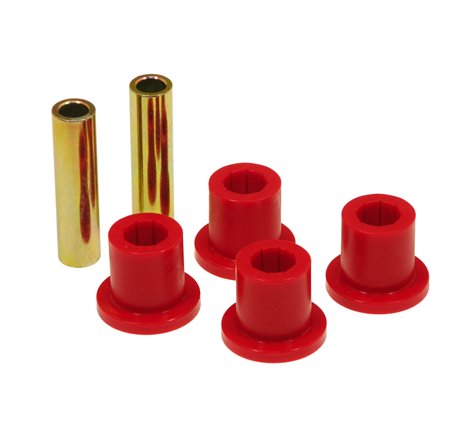 Prothane 87-96 Jeep Wrangler Front or Rear Frame Shackle Bushings - Red