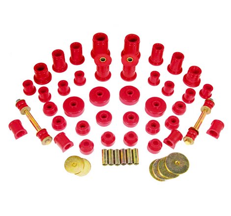 Prothane 86-88 Toyota Truck 4wd Total Kit - Red