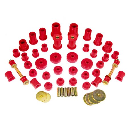 Prothane 86-88 Toyota Truck 4wd Total Kit - Red
