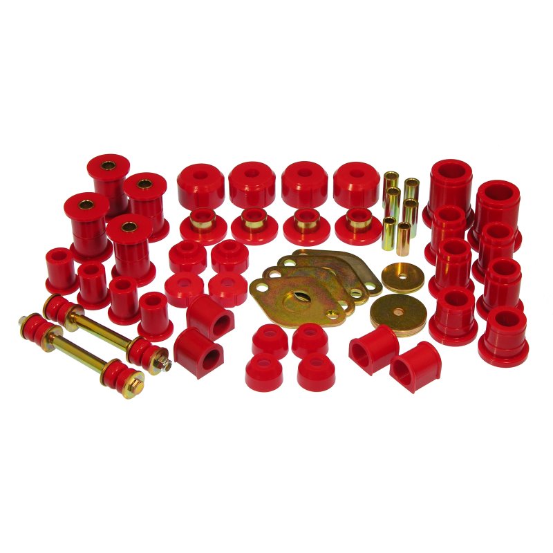 Prothane 89-94 Toyota Truck 4wd Total Kit - Red
