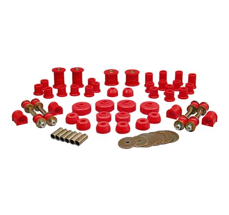 Prothane 79-85 Toyota Truck 4wd Total Kit - Red
