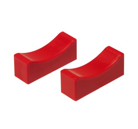 Prothane Universal Jack/Stand Pads (Fits 1.125 x 4.0 Heads) - Red