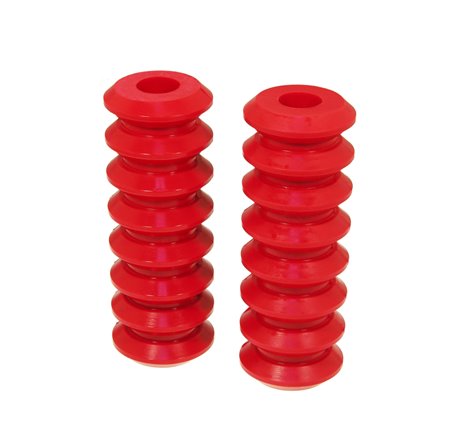 Prothane Universal Coil Spring Inserts - 10.5in High - Red