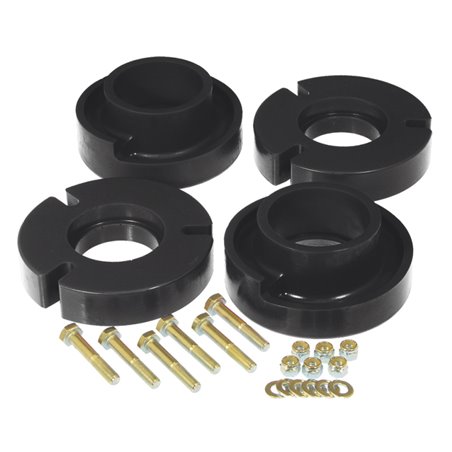 Prothane 04+ Ford F150 Front Coil Spring 2.5in Lift Spacer - Black
