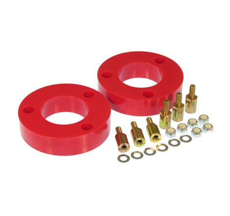 Prothane 09+ Ford F150 Front Coil Spring 2in Lift Spacer - Red