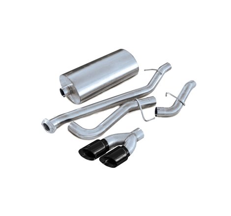 Corsa 02-06 Chevrolet Avalanche 5.3L V8 3in Sport Cat-Back Exhaust w/ twin 4in Black Tips