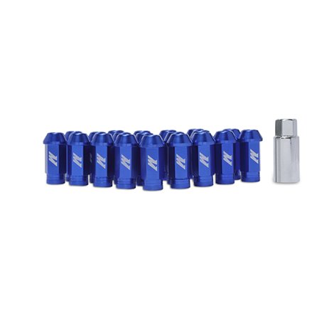 Mishimoto Aluminum Locking Lug Nuts M12 x 1.5 - Blue
