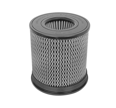aFe MagnumFLOW Air Filter Pro DRY S 6in Flange x 8 1/8in Base/Top (INV) x 9in H
