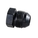 Fragola -3AN Aluminum Flare Plug - Black