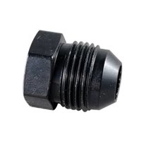 Fragola -3AN Aluminum Flare Plug - Black