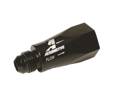 Aeromotive In-Line Full Flow Check Valve (Male -6 AN Inlet / Female -6 AN Outlet)