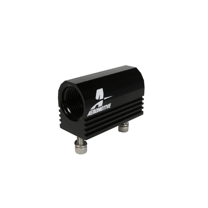 Aeromotive 05-06 Ford 4.6L Fuel Rail Pressure Sensor Adapter Log (-08 AN inlet / outlet)