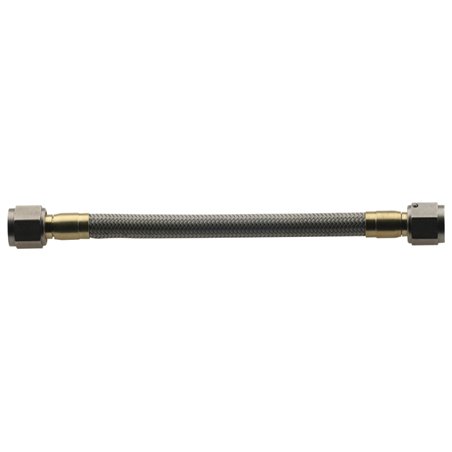 Fragola -6AN Hose Assembly Straight x Straight Steel Nut 12in