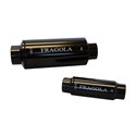 Fragola Fuel Filter -10AN In/Out 10 Micron Black