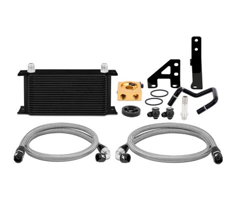 Mishimoto 2015 Subaru WRX Thermostatic Oil Cooler Kit - Black