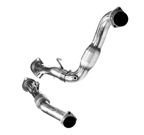 Kooks 06-10 Jeep SRT8 6.1L 3in In x 3in OEM Out Cat SS Conn. Pipes Kooks HDR Req