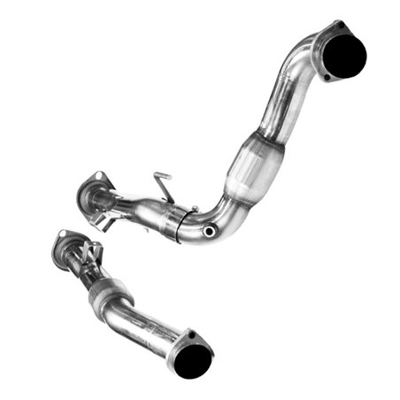 Kooks 06-10 Jeep SRT8 6.1L 3in In x 3in OEM Out Cat SS Conn. Pipes Kooks HDR Req