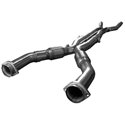 Kooks 09-14 Cadillac CTS-V Sedan/Wagon (Not Coupe) LS9 6.2L 3in x 2 1/2in OEM Out X-Pipe w/GREEN Cat