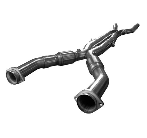 Kooks 09-14 Cadillac CTS-V Sedan/Wagon (Not Coupe) LS9 6.2L 3in x 2 1/2in OEM Out X-Pipe w/GREEN Cat