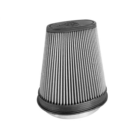 aFe Magnum FLOW Air Filter Pro DRY S (7-3/4x5-3/4in) F x (9x7in) B x (6x2-3/4in) T x (9-1/2in) H