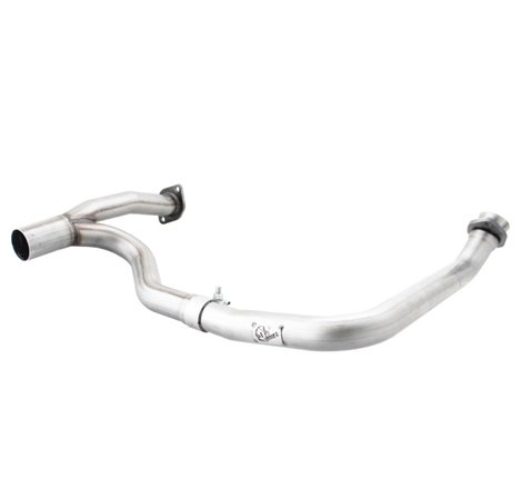 aFe Power Twisted Steel Y-Pipe Aluminized 2in 12-14 Jeep Wrangler (JK) V6 3.6L (4dr)