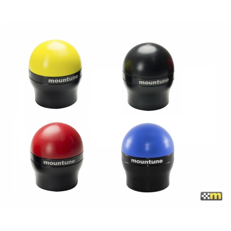 mountune Gear Knob (Black and Yellow) 13-15 Ford Fiesta ST / Focus ST