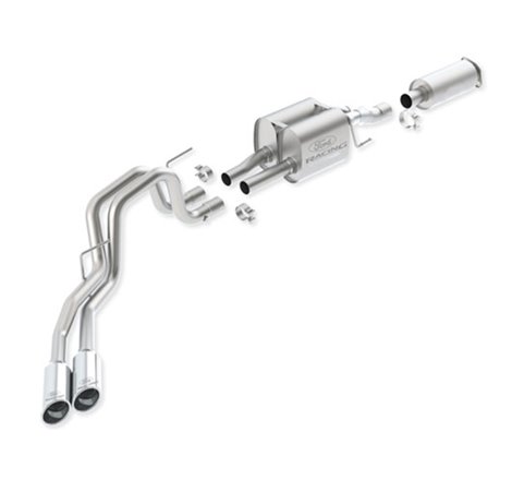 Ford Racing 2011-2014 F-150 SVT Raptor 6.2L Cat-Back Touring Exhaust System 145-inch WB