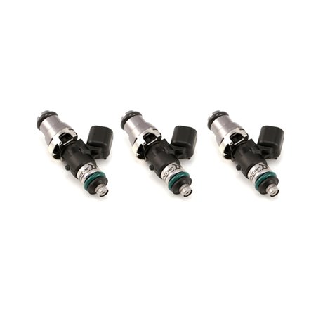 Injector Dynamics 1340cc Injectors - 48mm Length - 14mm Grey Top - 14mm Lower O-Ring (Set of 3)