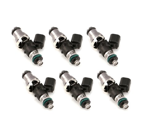 Injector Dynamics 1700cc Injectors - 48mm Length - 14mm Top - 14mm Lower O-Ring (Set of 6)