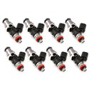 Injector Dynamics 1700cc Injectors - 48mm Length - 14mm Top - 15mm Lower O-Ring (Set of 8)