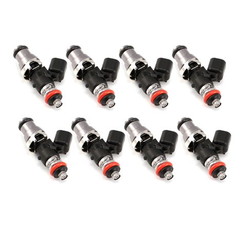 Injector Dynamics 1700cc Injectors - 48mm Length - 14mm Top - 15mm Lower O-Ring (Set of 8)