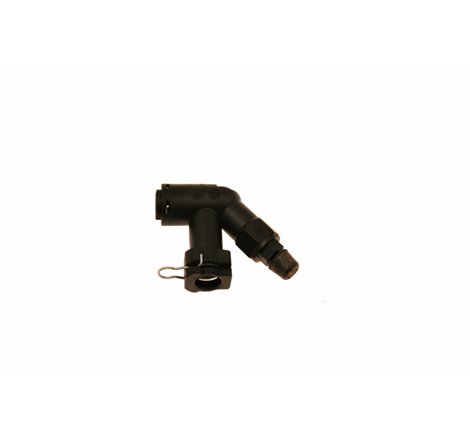 McLeod Fitting Elbow Connector W/Bleed Screw For Wire Clip Male Plug In Fittings