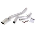 Banks Power 09-10 VW Jetta 2.0L TDI Monster Exhaust System - SS Single Exhaust w/ Chrome Tip