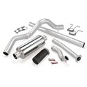 Banks Power 94-97 Ford 7.3L ECSB Monster Exhaust System - SS Single Exhaust w/ Black Tip