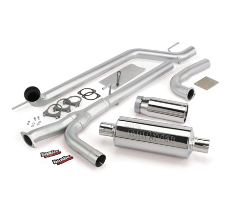 Banks Power 04-14 Nissan 5.6L Titan (All) Monster Exhaust System - SS Single Exhaust w/ Chrome Tip