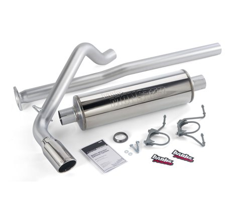 Banks Power 13-14 Toyota Tacoma 4.0L ECLB CCSB/CCLB/DCLB/CCSB Monster Exhaust Sys - SS w/ Chrome Tip