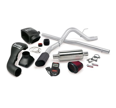 Banks Power 04-08 Ford 5.4L F-150 SCMB Stinger System - SS Single Exhaust w/ Black Tip