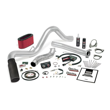 Banks Power 94-95.5 Ford 7.3L Auto Stinger System - SS Single Exhaust w/ Black Tip