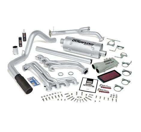 Banks Power 89-93 Ford 460 Std Cab Man PowerPack System - SS Single Exhaust w/ Black Tip